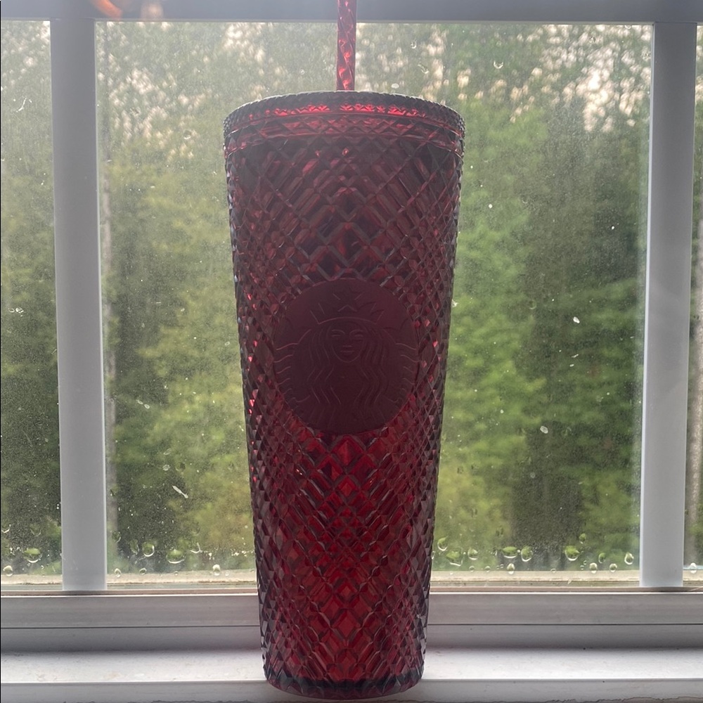 Starbucks Ruby Red Accent Tumbler